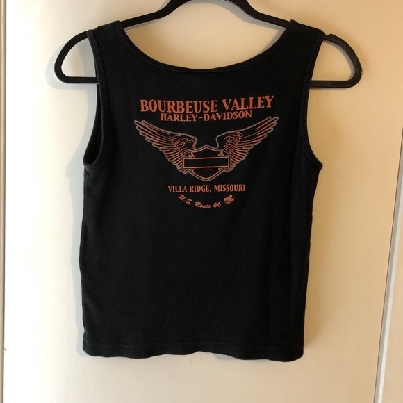 Vintage Harley Davidson tank - Picture 2 of 2